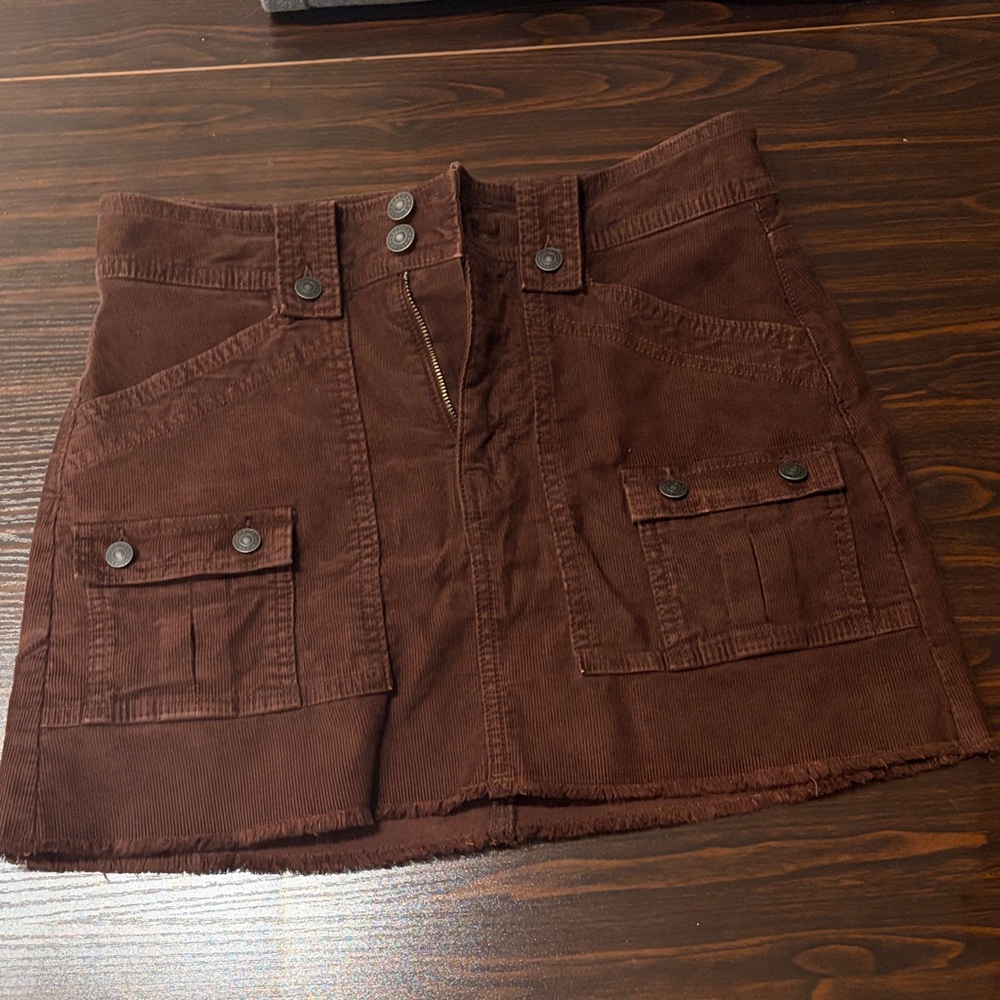 American Eagle Outfitters Brown Mini Skirt